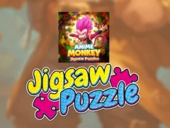لعبة Anime Monkey Jigsaw Puzzles على الانترنت