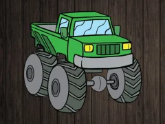 لعبة Monster Truck Jigsaw على الانترنت