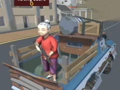 لعبة Grandma with Machine Gun Apocalypsis على الانترنت