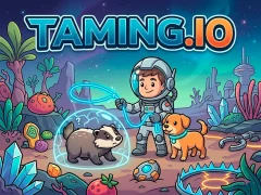 لعبة Taming.io على الانترنت