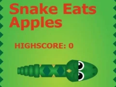 لعبة Snake Eats Apples على الانترنت