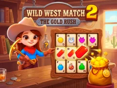 لعبة Wild West Match 2: The Gold Rush على الانترنت