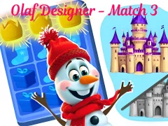 لعبة Olaf Designer - Match 3 على الانترنت