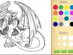 لعبة Dragon Chimera Coloring Book على الانترنت