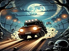 لعبة Racing Car Destroying Zombie على الانترنت