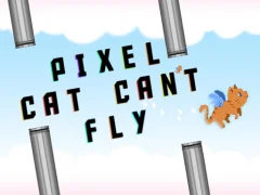 لعبة Pixel cat can't fly على الانترنت