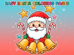 لعبة Easy Santa Coloring Pages على الانترنت