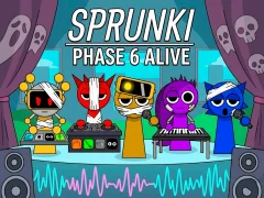 لعبة Sprunki Phase 6 Alive على الانترنت