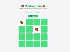 لعبة Matching Fruits على الانترنت