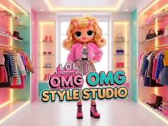 لعبة LOL Surprise OMG™ Style Studio على الانترنت