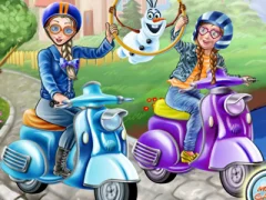 لعبة Princess Scooter Ride على الانترنت
