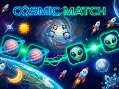 لعبة Cosmic Match على الانترنت
