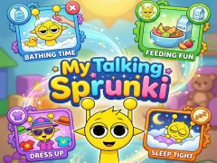 لعبة My Talking Sprunki على الانترنت