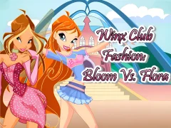 لعبة Winx Club Fashion: Bloom vs Flora على الانترنت