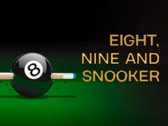 لعبة Nine, eight and snooker على الانترنت