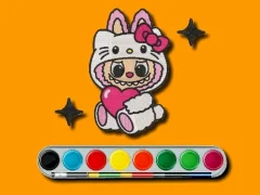 لعبة Labubu Coloring Adventure على الانترنت
