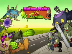 لعبة Mutant Plants Vs Zombie على الانترنت