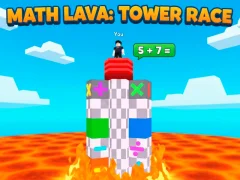 لعبة Math Lava: Tower Race على الانترنت