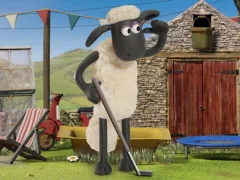 لعبة Shaun The Sheep Baahmy Golf على الانترنت