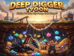 لعبة Deep Digger Tycoon على الانترنت