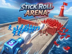 لعبة Stick Roll Arena على الانترنت