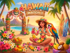 لعبة Hawaii Match 3 على الانترنت