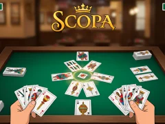 لعبة Scopa على الانترنت