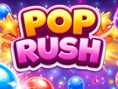 لعبة Pop Rush على الانترنت