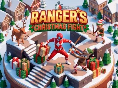 لعبة Power Rangers Christmas run على الانترنت