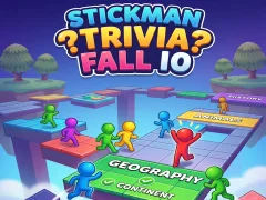 لعبة Stickman Trivia Fall IO على الانترنت