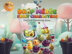 لعبة Drop Merge Fruit Characters على الانترنت