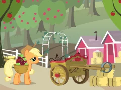 لعبة My Little Pony Applejack's Apple Harvest على الانترنت