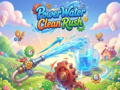 لعبة Power Water Clean Rush على الانترنت