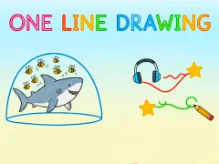 لعبة One Line Drawing على الانترنت