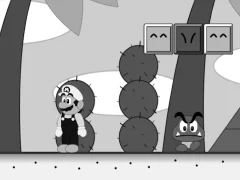 لعبة Super Mario Land Within Scratch على الانترنت