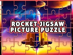لعبة Rocket Jigsaw Picture Puzzle على الانترنت