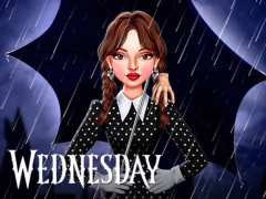 لعبة Celebrity Wednesday Addams Style على الانترنت