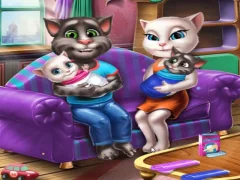 لعبة Angela Twins Family Day على الانترنت