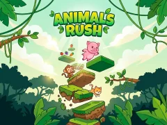 لعبة Animals Rush على الانترنت