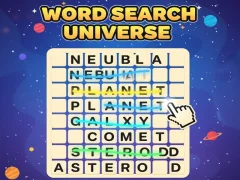 لعبة Word Search: Universe على الانترنت