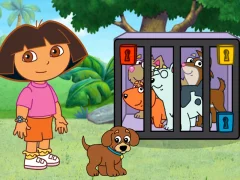 لعبة Dora The explorer Dora's Puppy Adventure على الانترنت