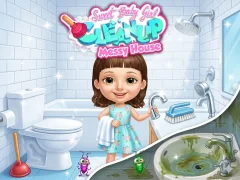 لعبة Sweet Baby Girl Cleanup Messy House على الانترنت