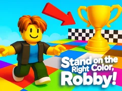 لعبة Stand on the Right Color, Robby! على الانترنت