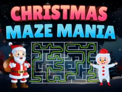 لعبة Christmas Maze Mania على الانترنت