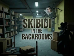 لعبة Skibidi In The Backrooms على الانترنت