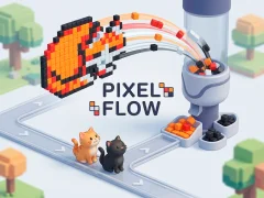 لعبة Pixel Flow على الانترنت