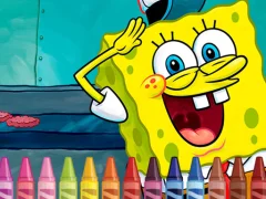لعبة Sponge Bob Coloring على الانترنت