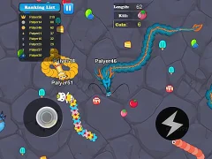 لعبة Greedy Snake Multiplayer Duel على الانترنت