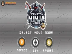 لعبة Crypto Ninja Miner على الانترنت