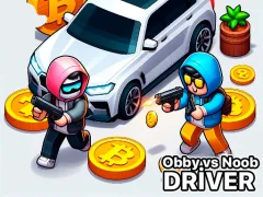 لعبة Obby vs Noob Driver على الانترنت